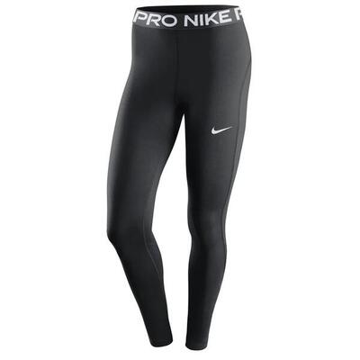 Dames pro drifit legging mid rise (zwart)