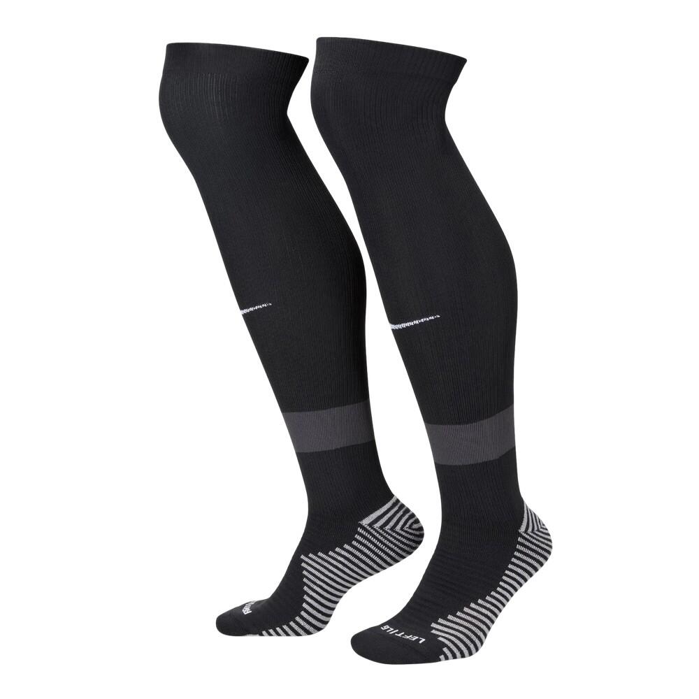 Womens/Ladies Strike Knee Length Football Socks (Black)