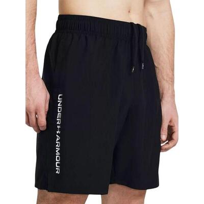 Korte broek met herenlogo (zwart)