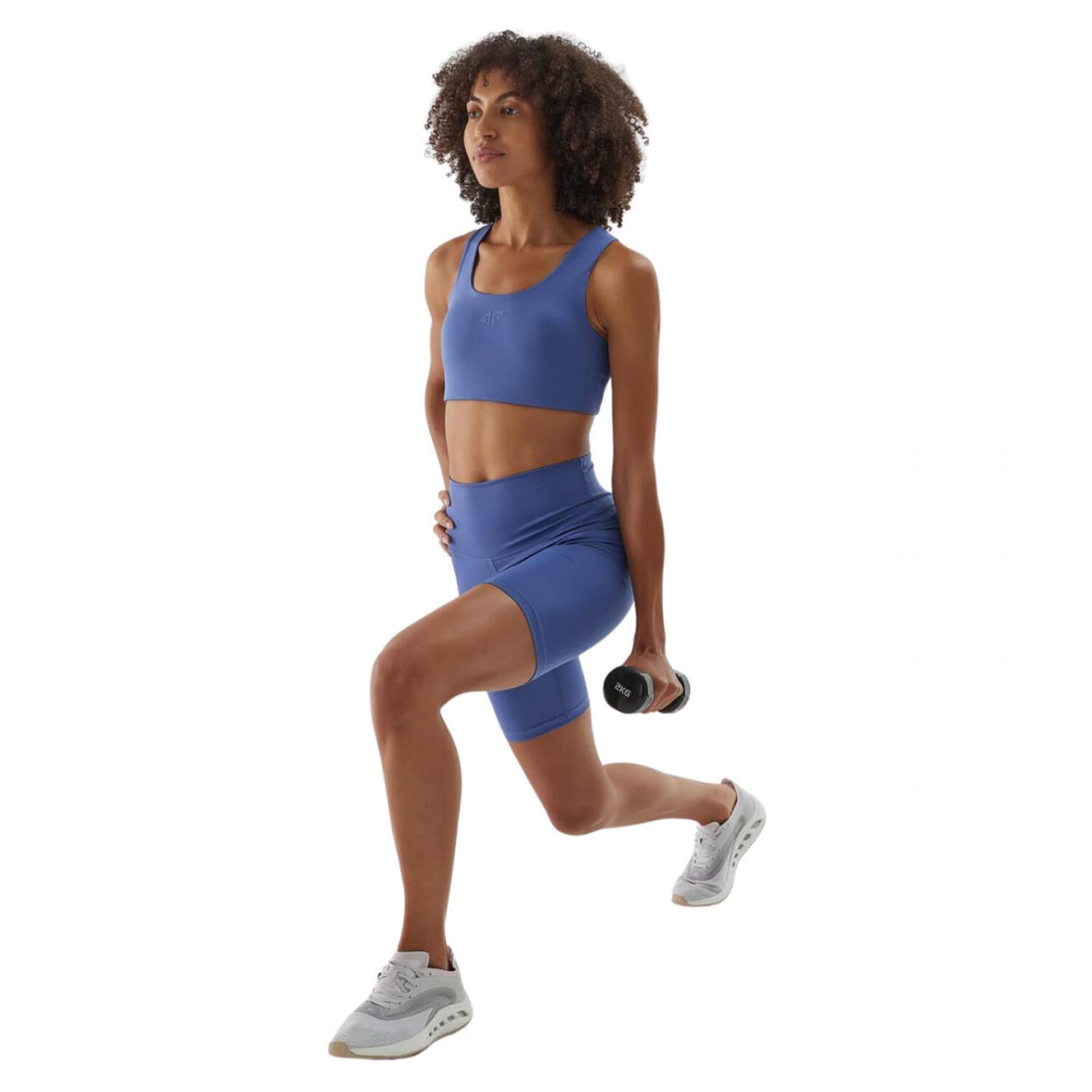 Pantalones Cortos WAW24TFSTF012 Entrenamiento para Mujer Azul 4/4