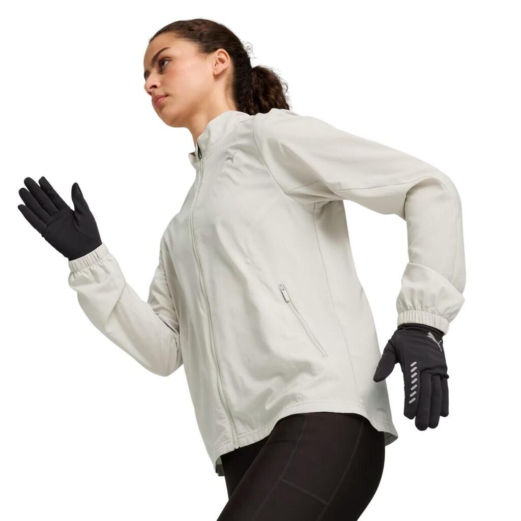Logo Running Winter Gloves (Black)