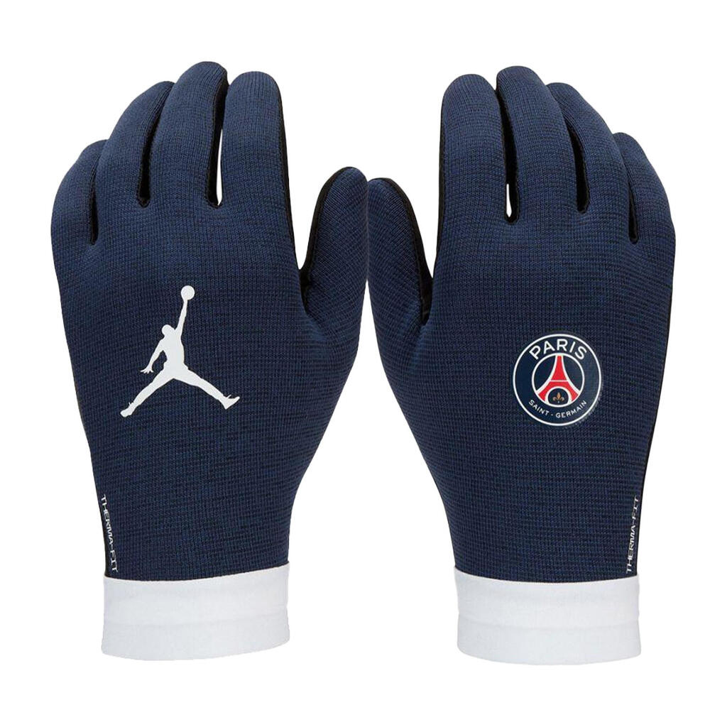 Unisex Adult Academy ThermaFit Paris Saint Germain FC Gloves (Navy Blue)