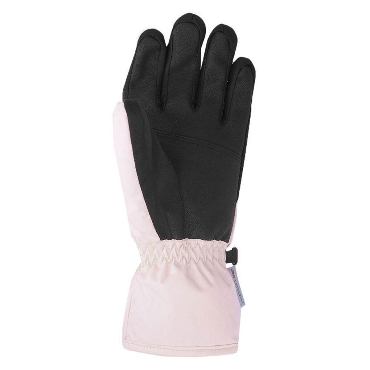 Dames FNK F106 Skihandschoenen (Zwart/roze) 2/2