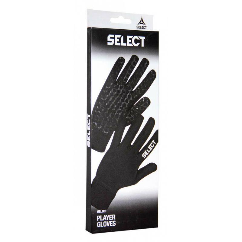 Adulto Unisex Logo Guanti Sportivi Select Nero 4/4