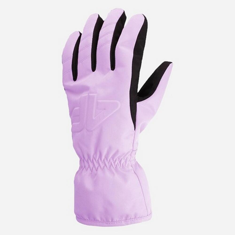 4F Luvas de Ski FNK F099 para senhora e mulher Violeta