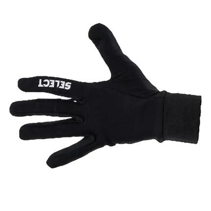 Gants de joueur - football - hommes - adhérence en silicone - Select - noir