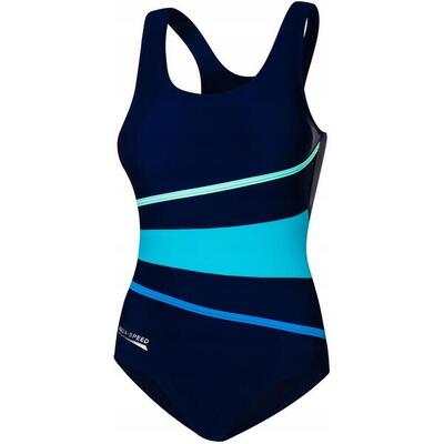Costume Da Bagno Intero Donna Aqua Speed Stella Nero