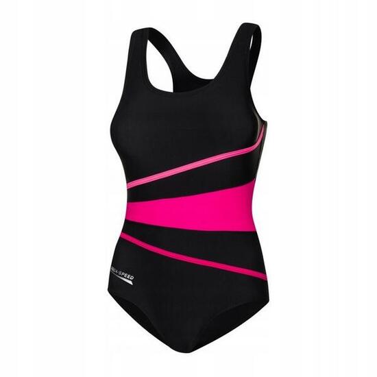 Costume Da Bagno Intero Donna Aqua Speed Stella Nero