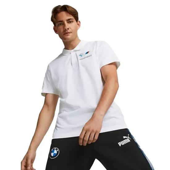 Polo Style BMW MOTORSPORT ESSENTIALS Homme (Blanc)