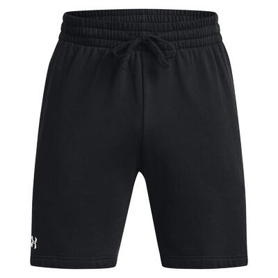 Heren rival fleece korte broek (zwart)