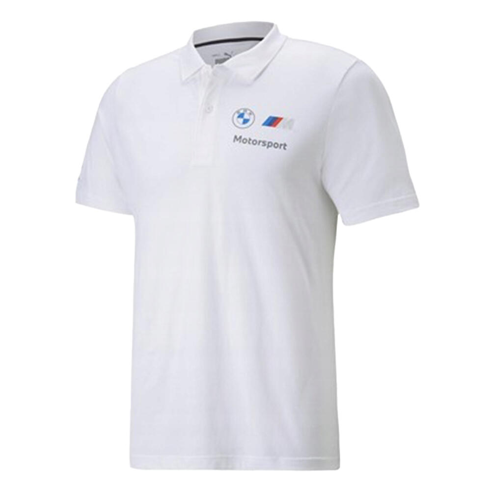 PUMA Camisola pólo BMW Motorsport Essentials para homem Branco