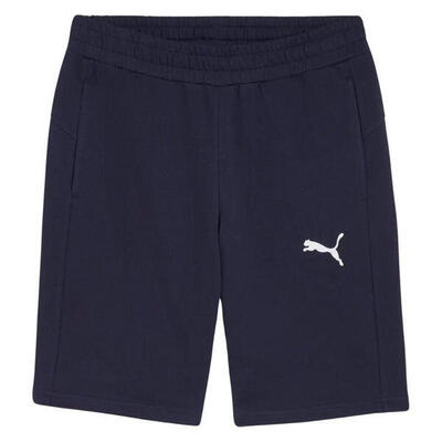 Heren team goal casuals korte broek (marineblauw)