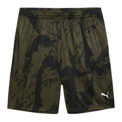 Heren Train All Day Korte Broek met Allover print (Groen)