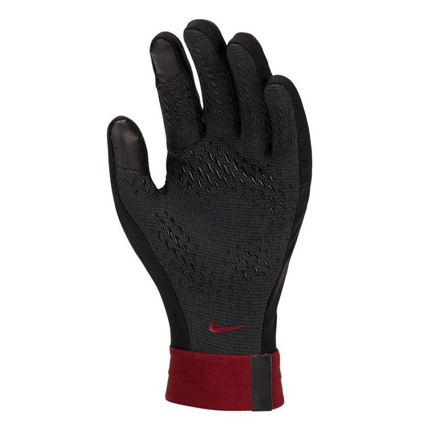 Guantes Diseño Liverpool FC de ThermaFit para Niños/Niñas Negro, Rojo 2/4