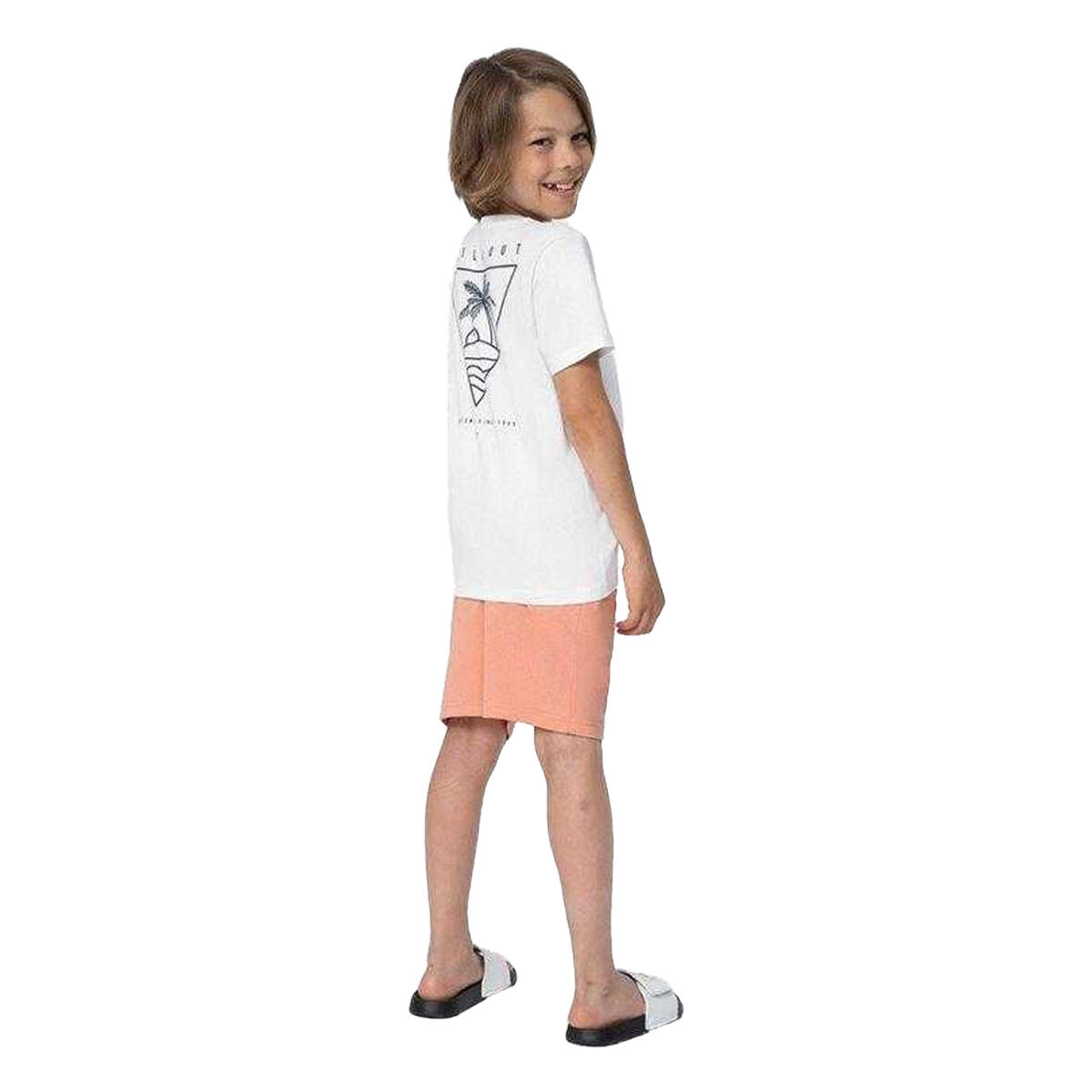 Jongens JSS23TSHOM047 Korte broek (Oranje) 4/4