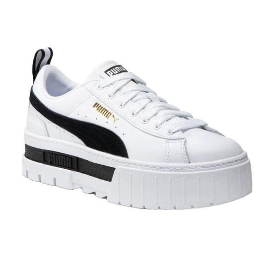 Scarpe Sportive Pelle Donna Puma Mayze Bianco