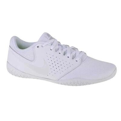 Dames cheer sideline iv leren trainers (wit)