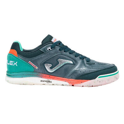 Heren top flex rebound 25 leren zaalvoetbalschoenen (benzine)