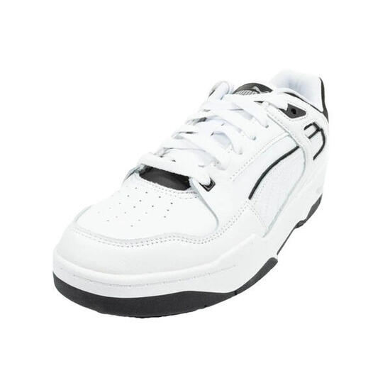 Zapatillas Deportivas de Cuero Slipstream para Hombre Blanco, Negro