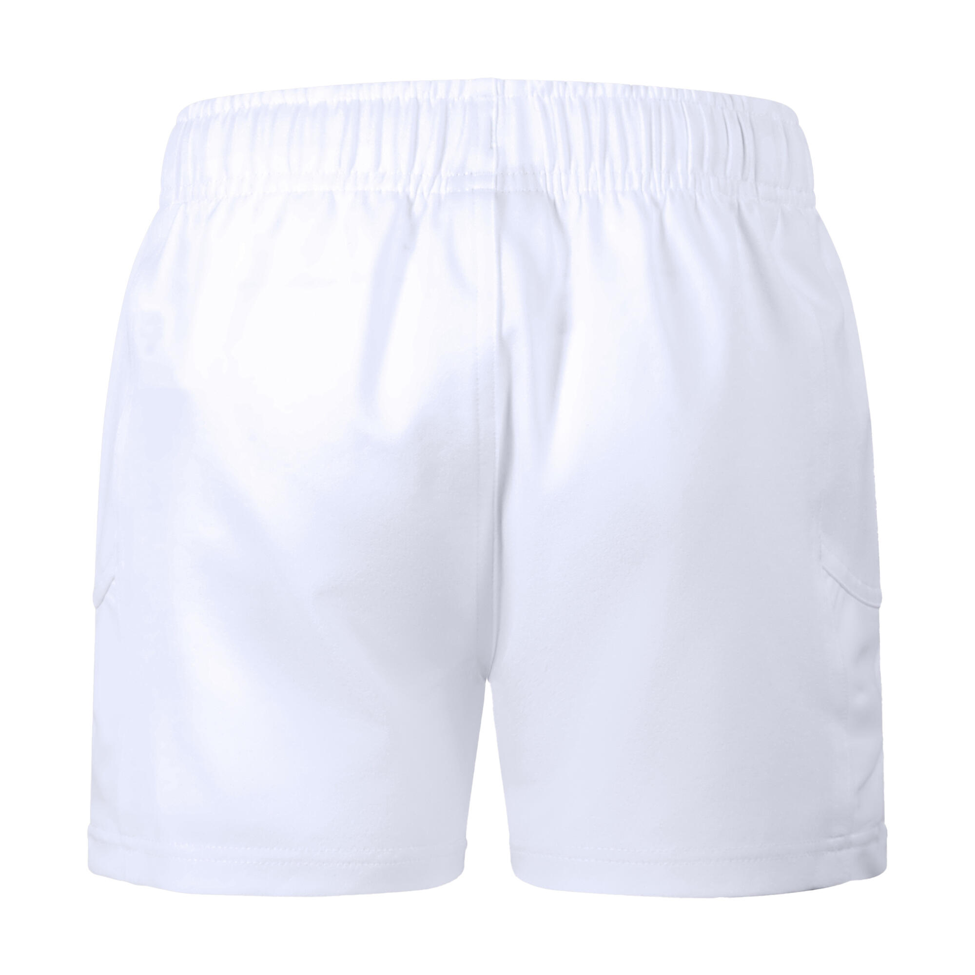 Childrens/Kids Advantage 2.0 Shorts (White) 3/4