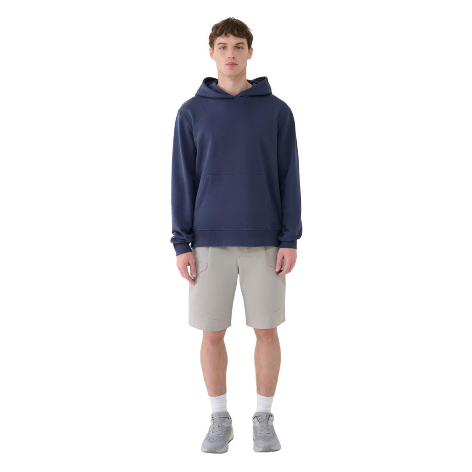 WSS25TSHOM527 Pantaloncini Semplice Uomo 4F 4FWSS25TSHOM527 Grigio 4/4
