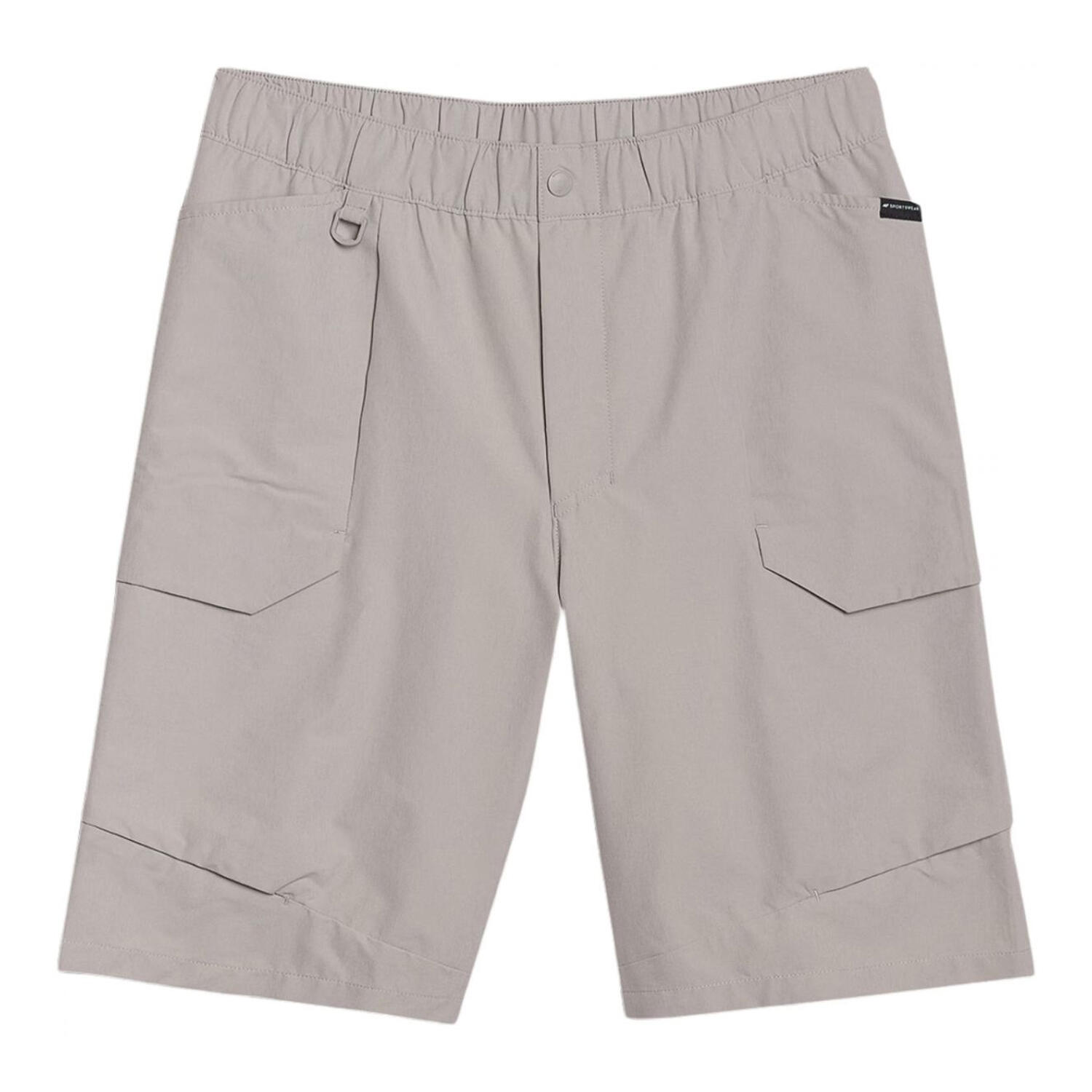 WSS25TSHOM527 Pantaloncini Semplice Uomo 4F 4FWSS25TSHOM527 Grigio 2/4