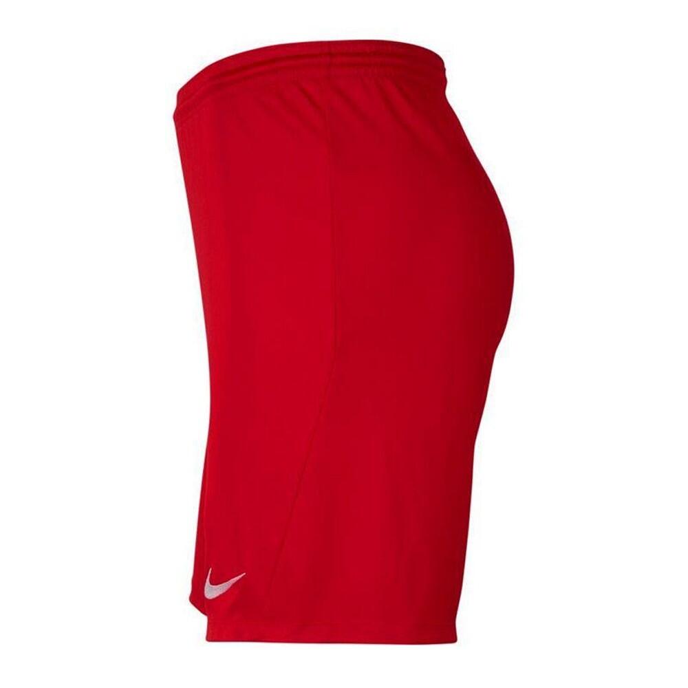 Calções de malha Dry Park III para crianças e jovens (Vermelho Escuro) 3/3