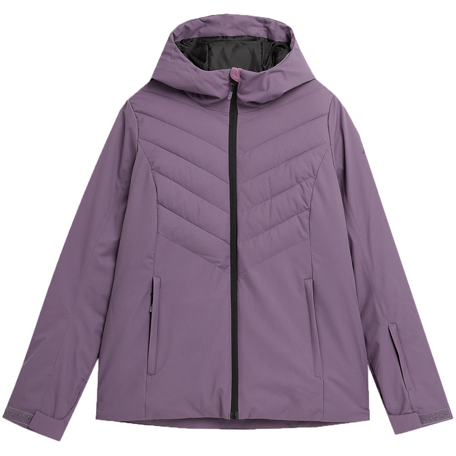Casaco de ski f122 para senhora e mulher violeta