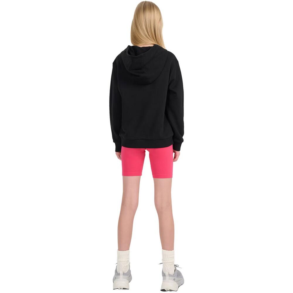 Shorts de Ciclismo JWSS25TSTIF014 Diseño Logotipo para Niños/Niñas Rosa Oscuro 3/4