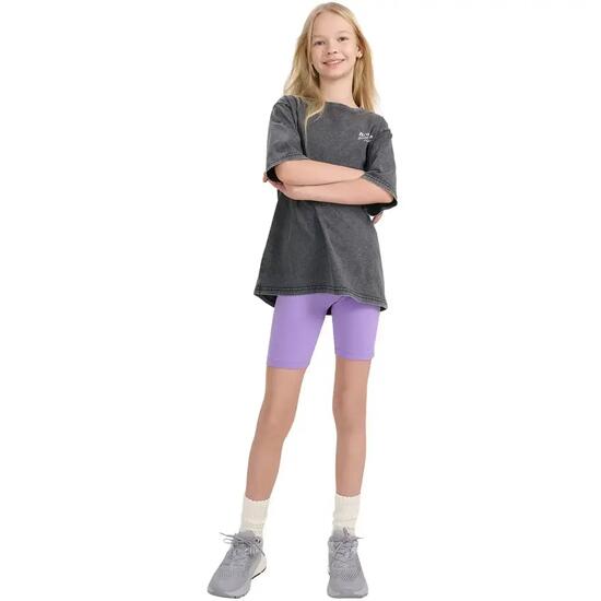 Cuissard De Cyclisme Style Logo JWSS25TSTIF014 Enfant (Violet Clair)
