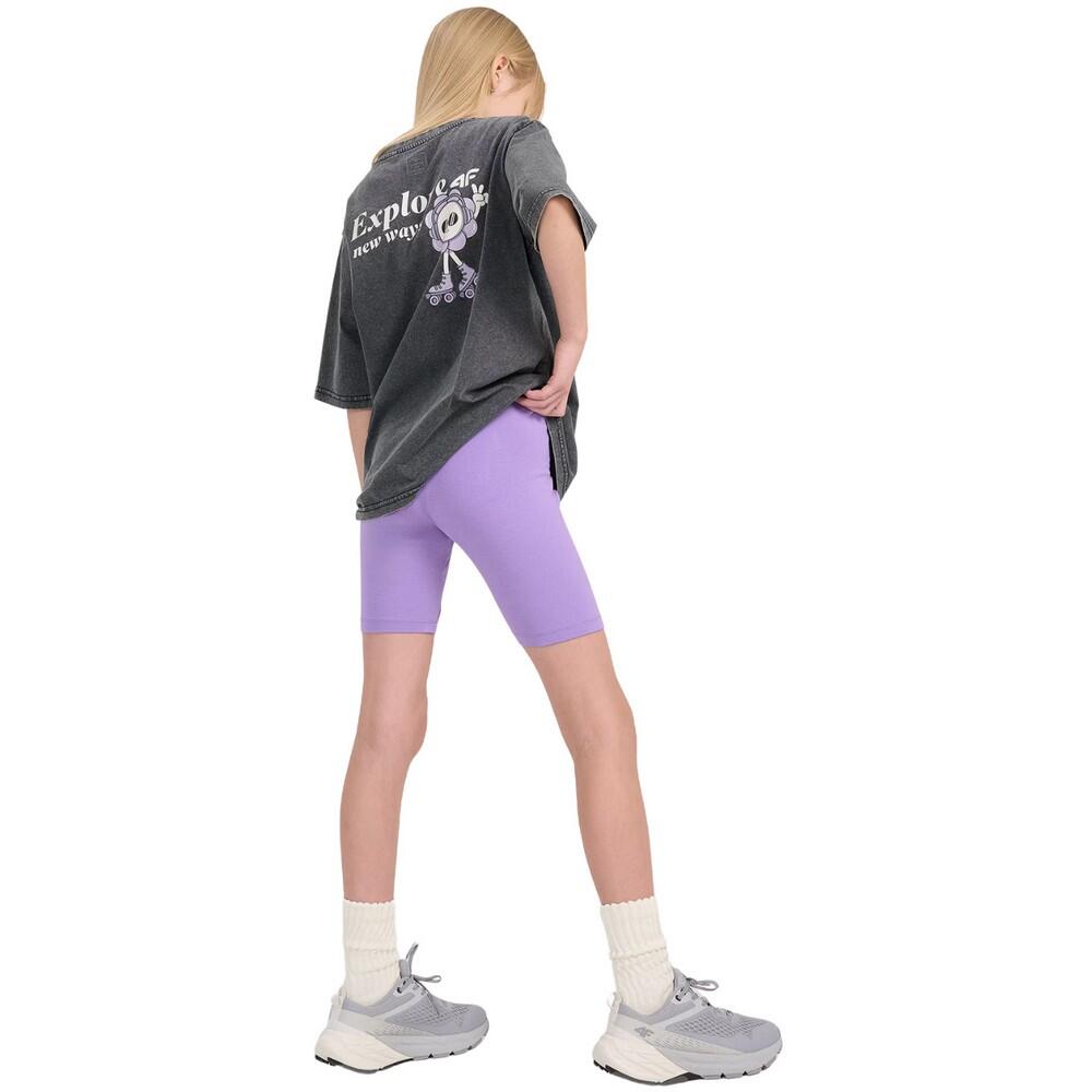 Cuissard De Cyclisme Style Logo JWSS25TSTIF014 Enfant (Violet Clair) 3/3