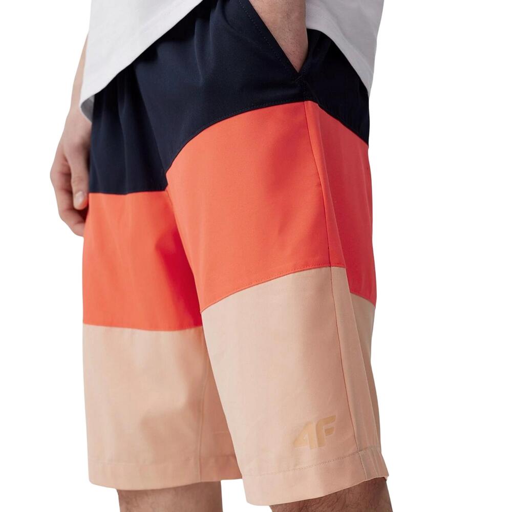SS23UBDSM024 Costume Da Bagno A Pantaloncino Uomo 4F 4FSS23UBDSM024 Rosso Blu 3/3