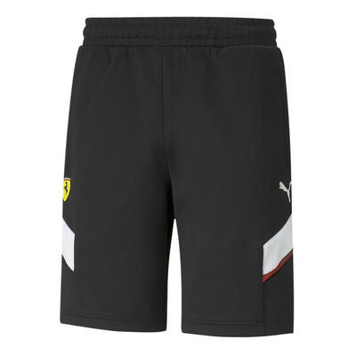 Heren race ferrari track shorts (zwart)