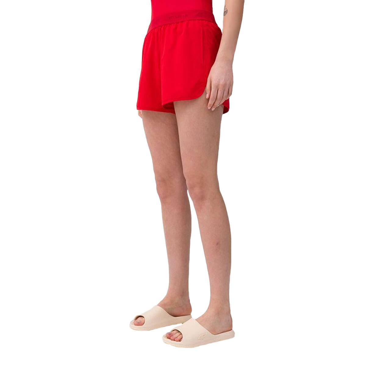 Pantalones Cortos F323 para Mujer Rojo 2/3
