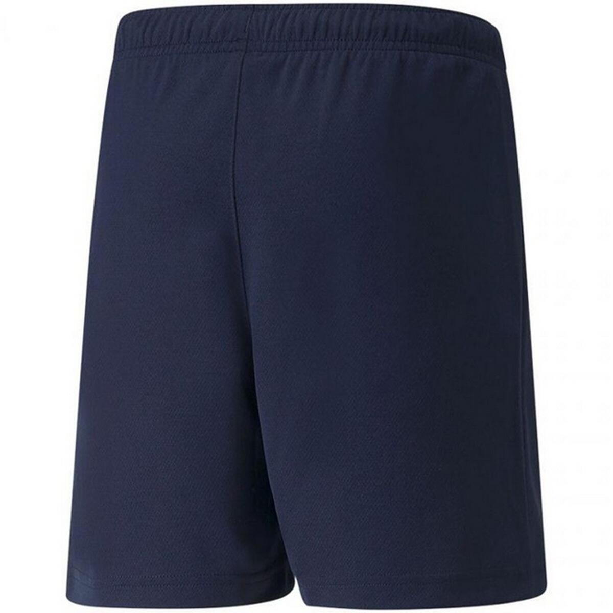 Pantaloncini Bambini Puma TeamRise Blu Navy 2/3