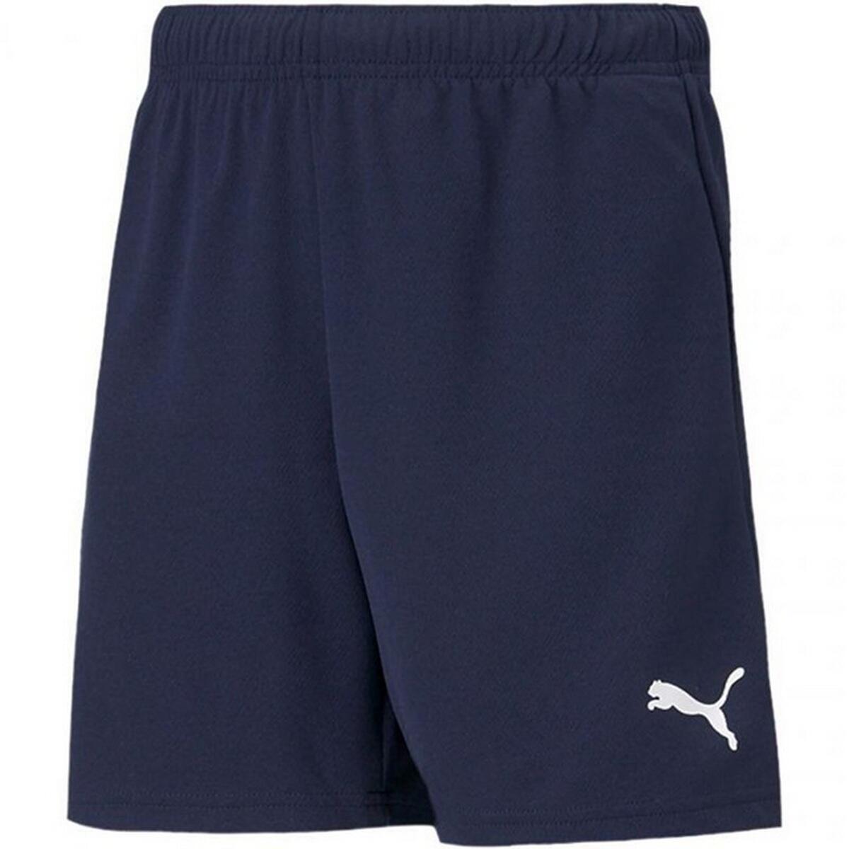 PUMA Childrens/Kids teamRise Shorts (Navy Blue)