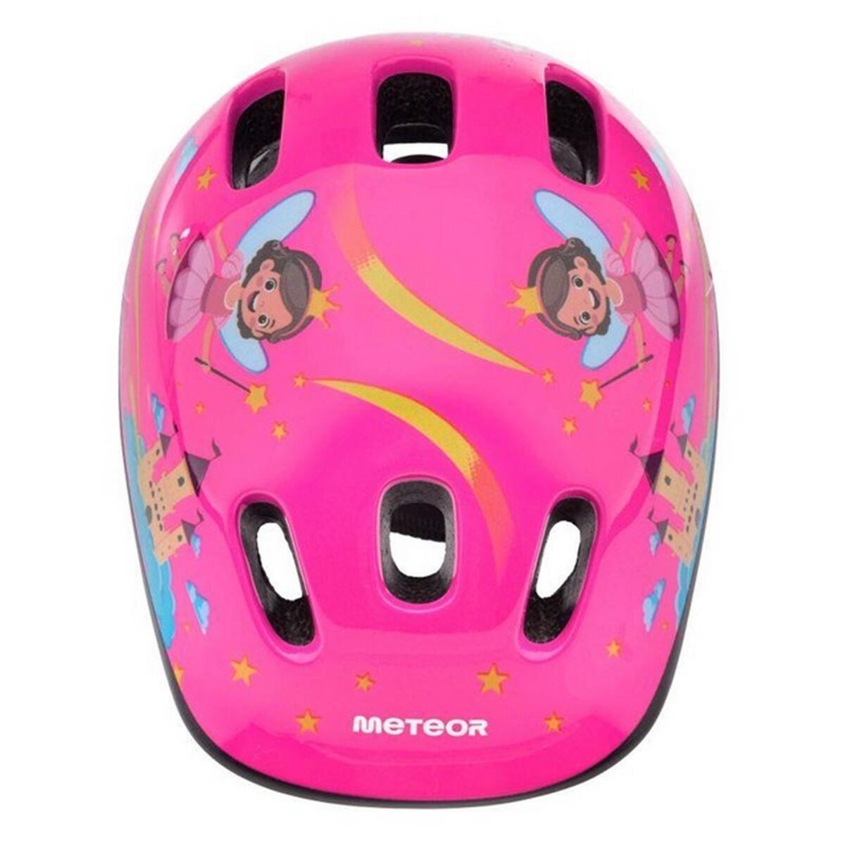 Casco para Bici KS06 Rosa 3/4