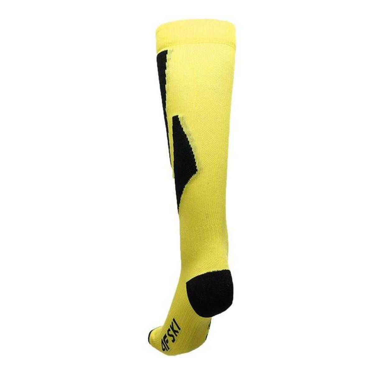 WAW23UFSOM109 Calze Da Sci Uomo 4F 4FWAW23UFSOM109 Nero Giallo 2/2