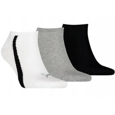 Calzini Alla Caviglia Adulto Unisex Misura Confezione 3 Puma Lifestyle Nero