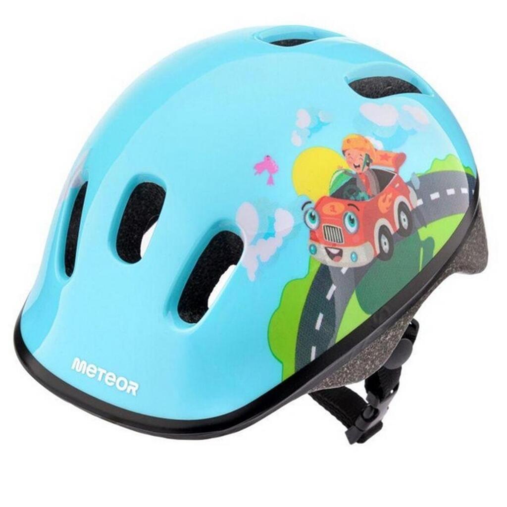 Childrens/Kids Firefighter Bike Helmet (Blue)