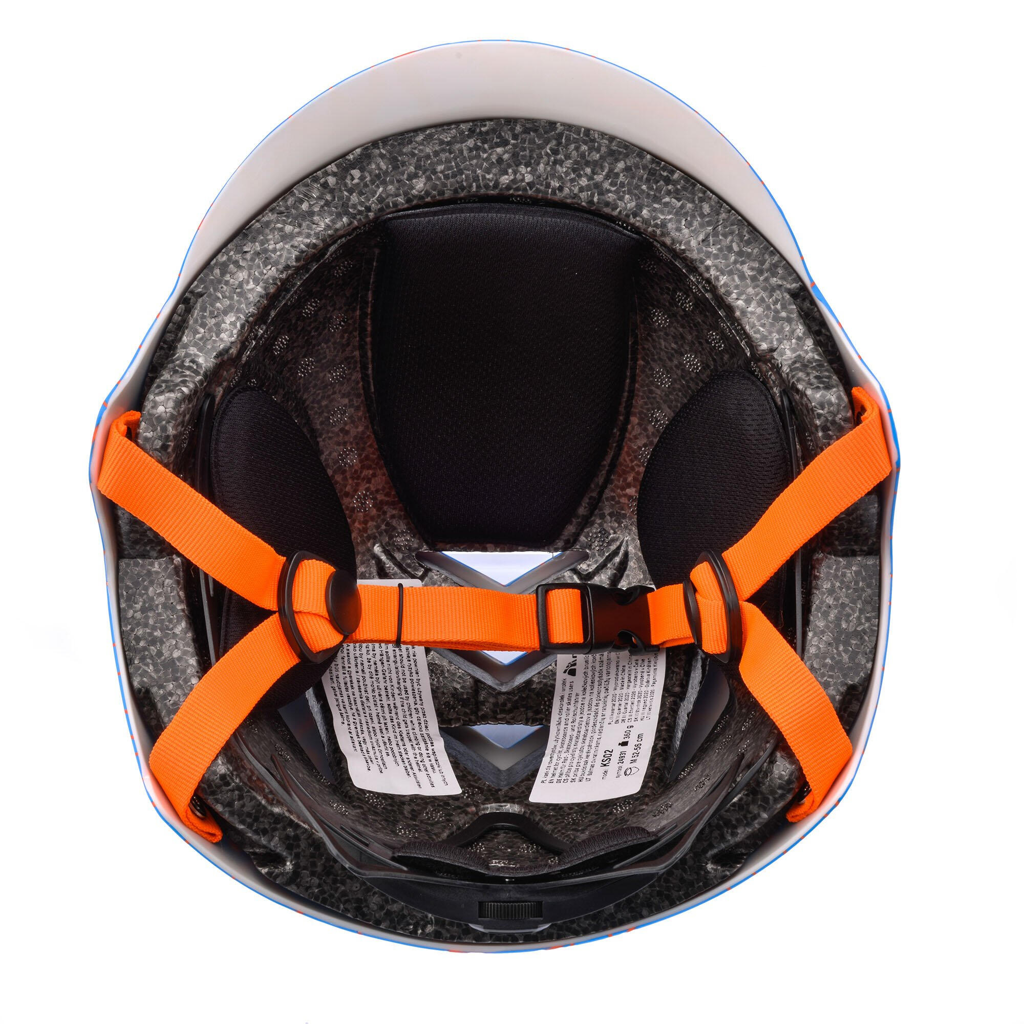 Bambini Semplice Casco Da Ciclismo Meteor Blu 4/4