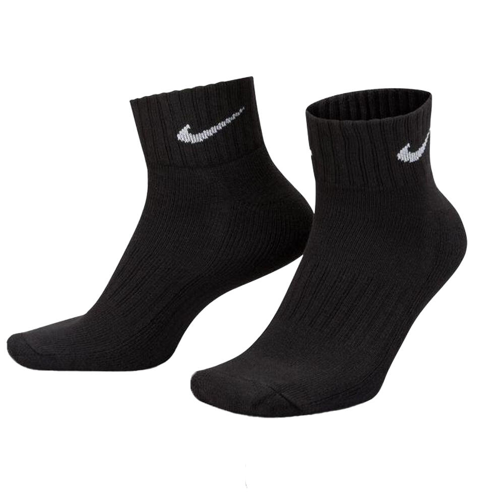 Calzini Quarto Adulto Unisex Misura Confezione 3 Nike Value Nero 2/2