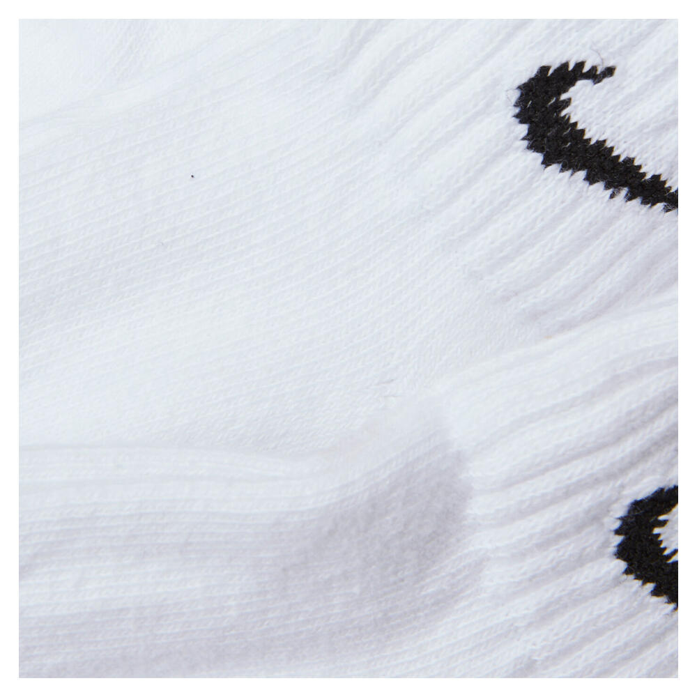 Calzini Quarto Adulto Unisex Misura Confezione 3 Nike Value Bianco 3/3