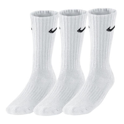 Calzini Adulto Unisex Misura Confezione 3 Nike Value Bianco