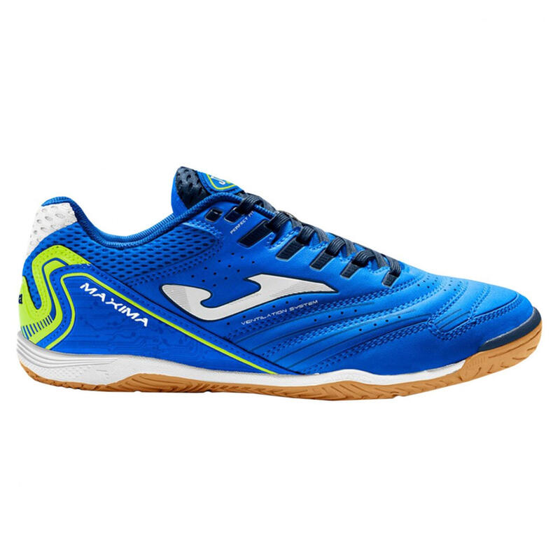Joma MAXIMA - Chaussures de football en salle - fluor green/jaune fluo
