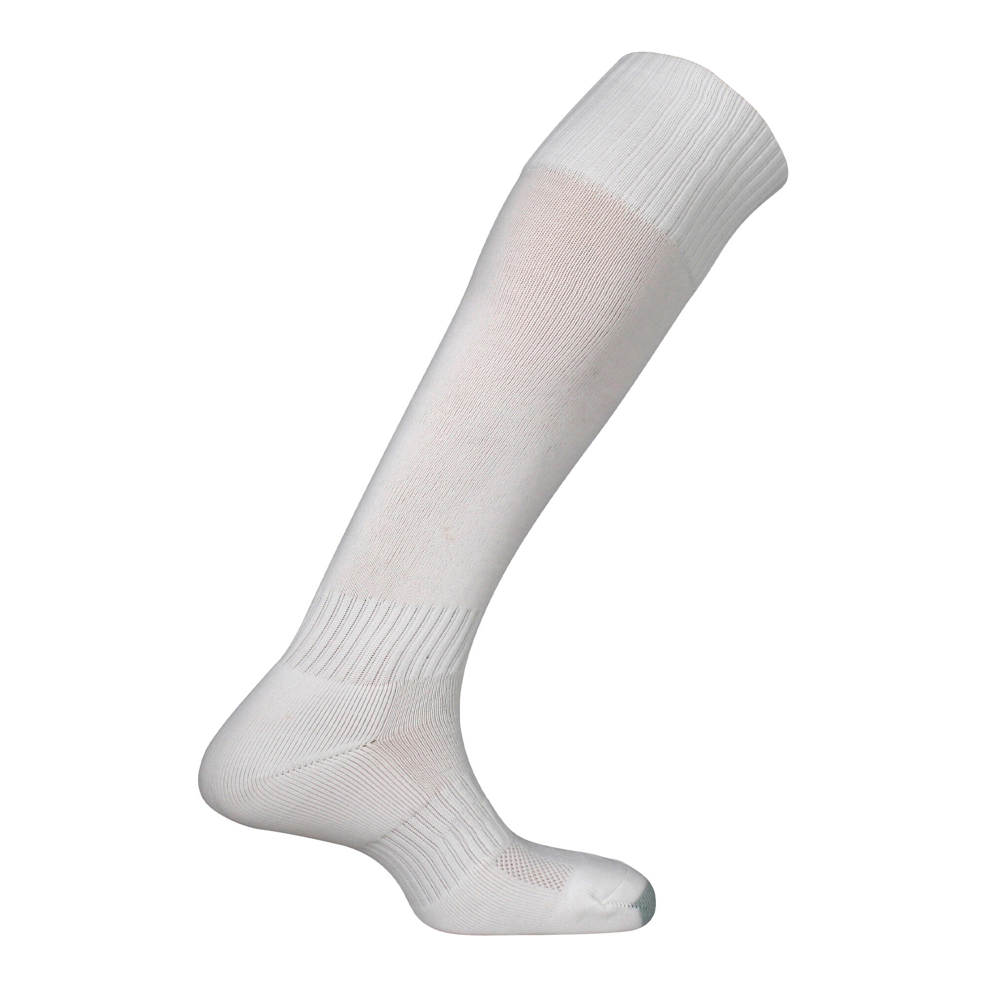Fußballsocken "Mercury", Unifarben Kinder Weiß 2/2