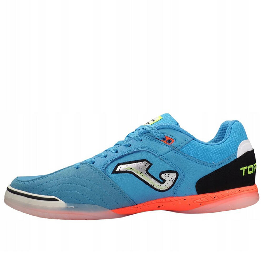 Scarpe Da Calcio Per Interni PelleUomo Joma Top Flex 25 Blu 3/6