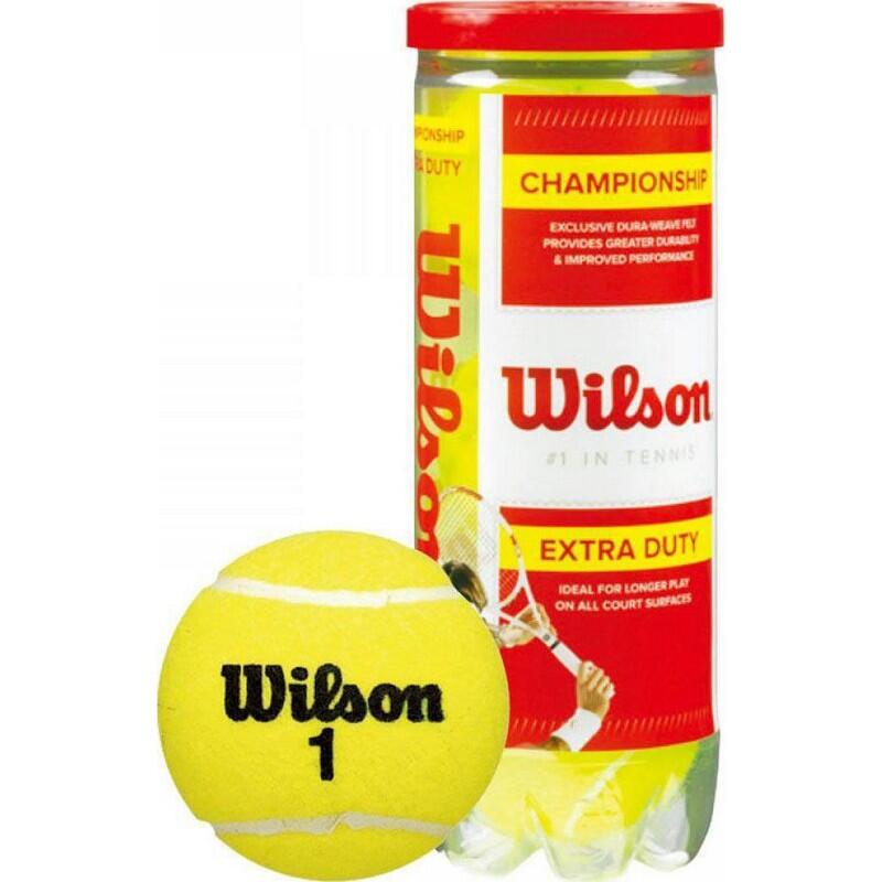Balles De Tennis CHAMPIONSHIP EXTRA DUTY (Jaune) 3/3