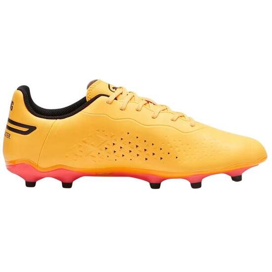 Chaussures De Foot Pour Terrain Ferme Match Style Lit Double Homme (Orange)