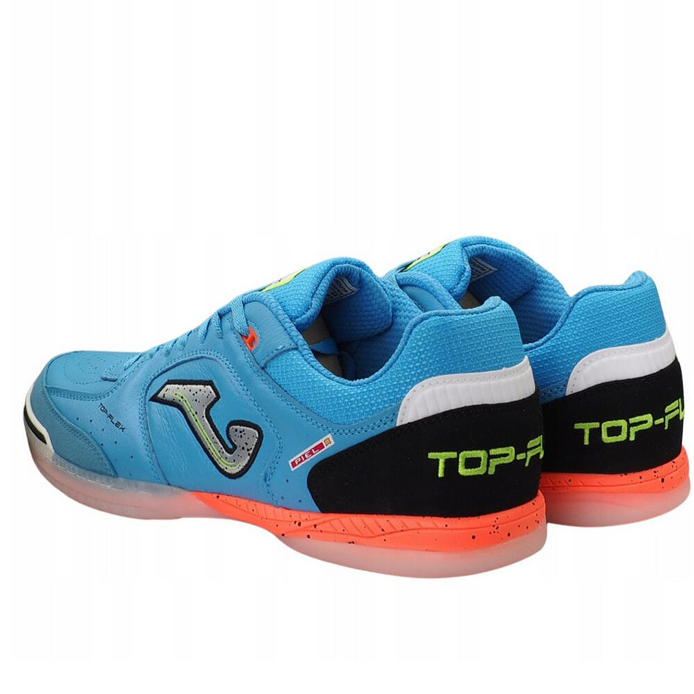 Scarpe Da Calcio Per Interni PelleUomo Joma Top Flex 25 Blu 2/6
